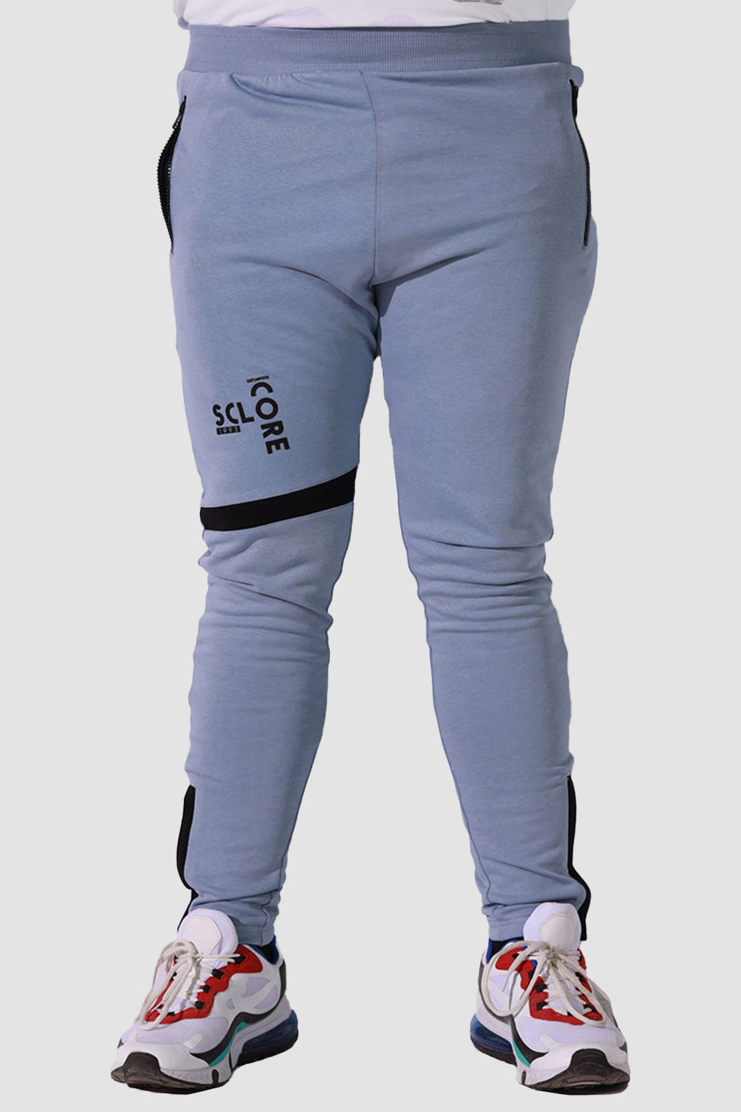 Cameo Blue Jogger Pants (Plus Size) - P22 - MTR033P