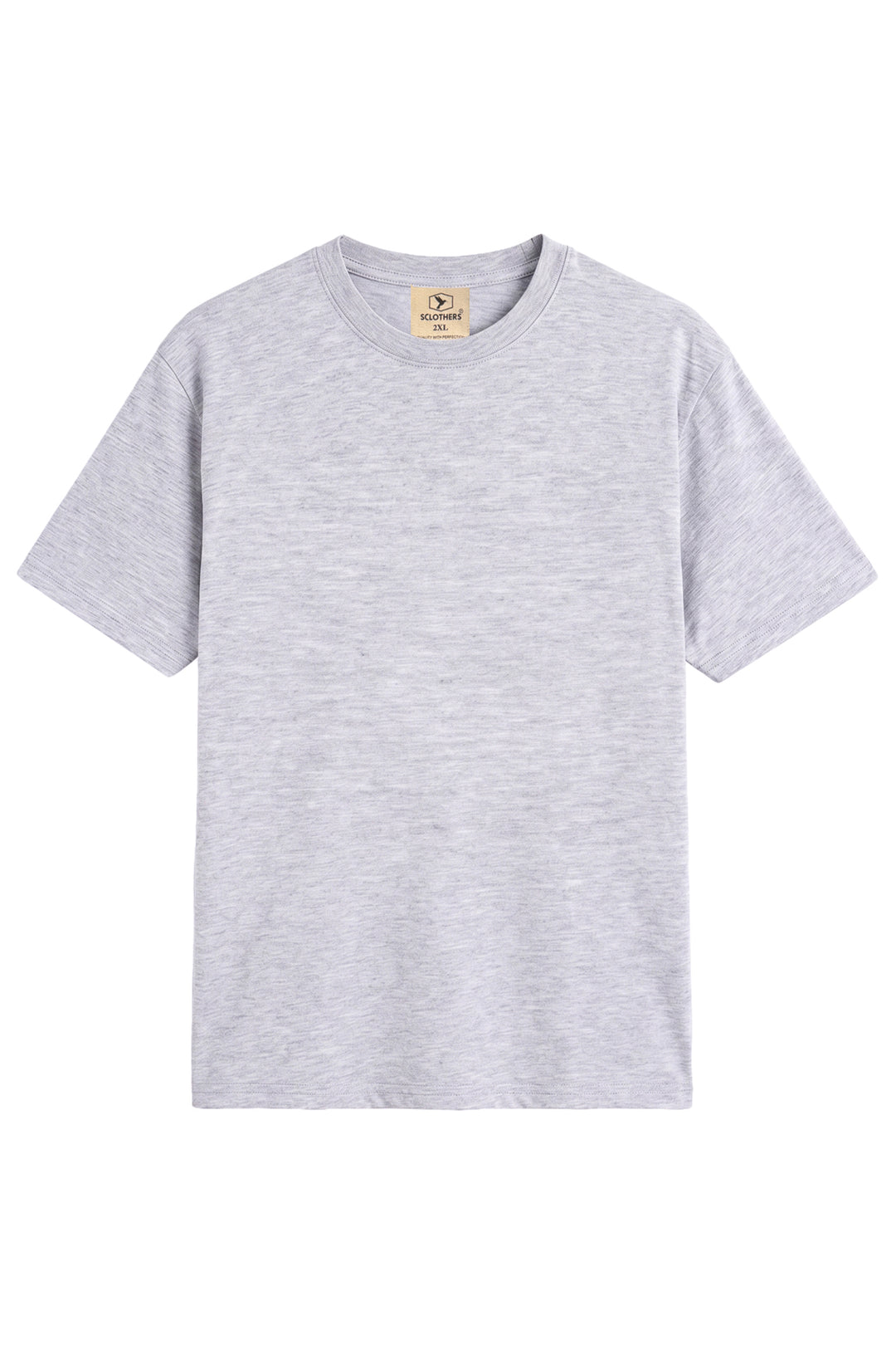 Pack of 5 Basic Crew Neck T-Shirts (Plus Size) - S26 - MT0850P