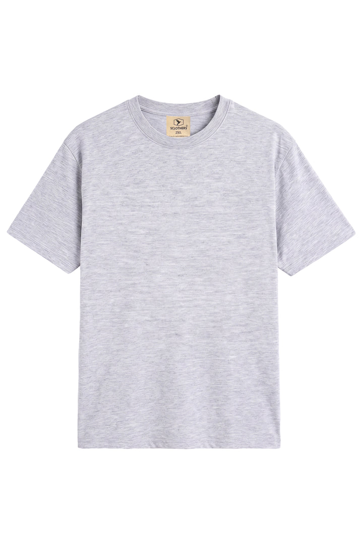 Pack of 5 Basic Crew Neck T-Shirts (Plus Size) - S26 - MT0850P