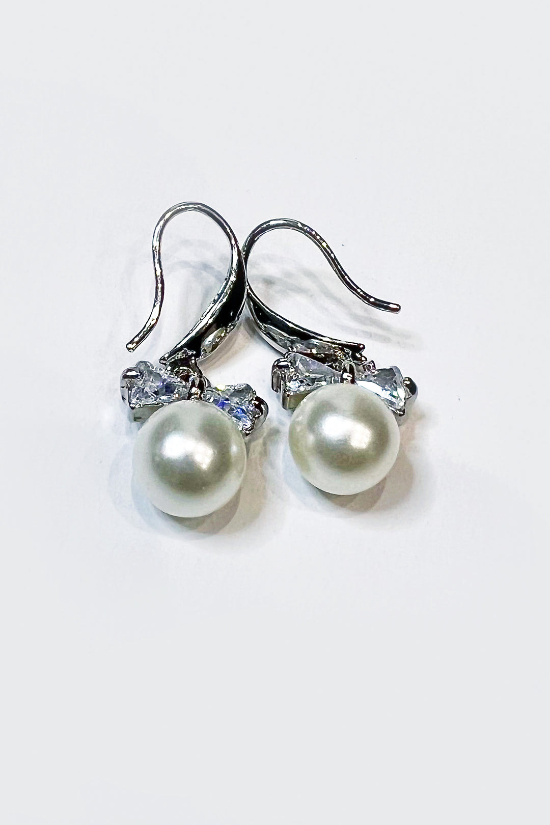 Pearl Diamond Earrings - S23 - WJW0048