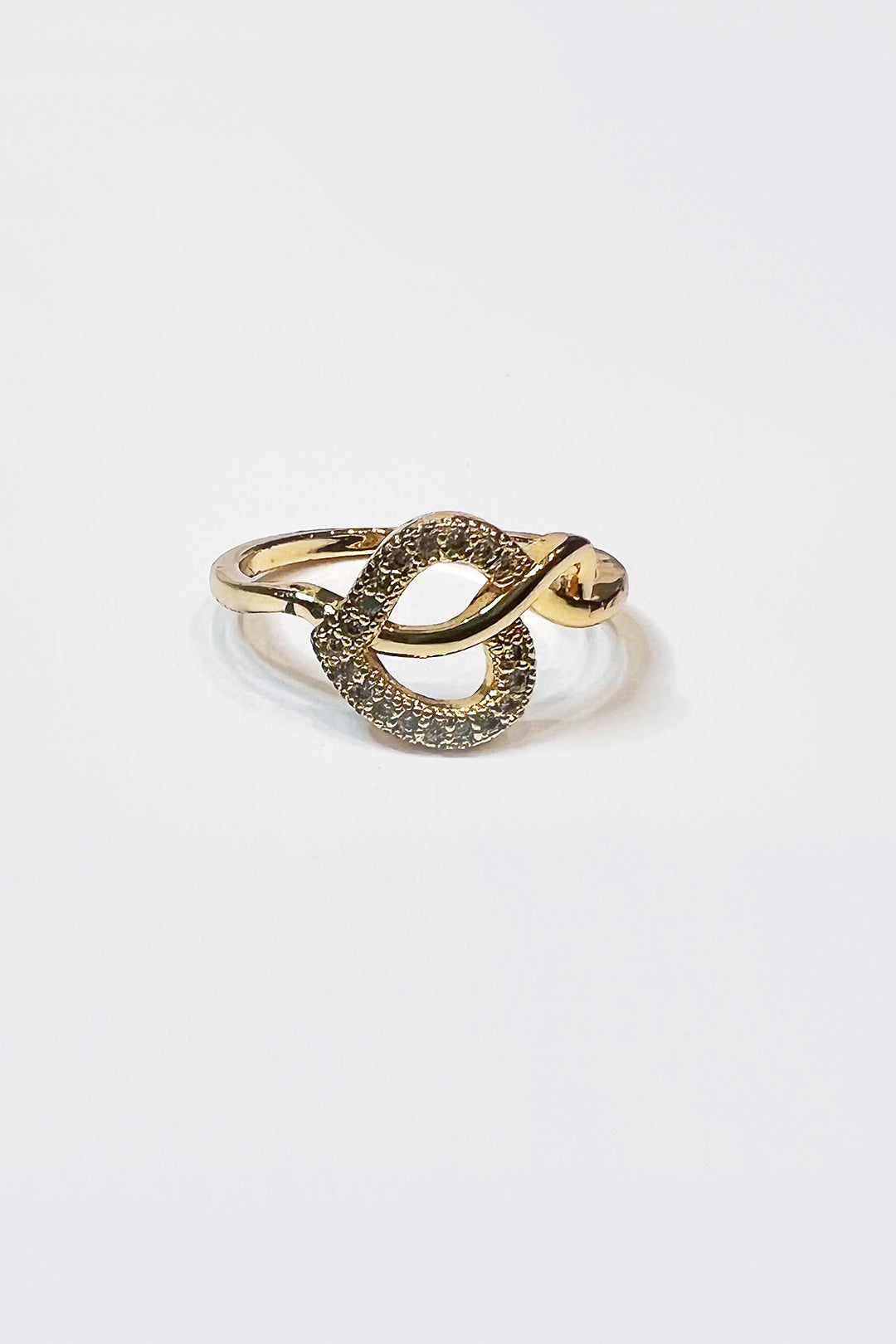 Gold Plated Heart Ring - S23 - WJW0059