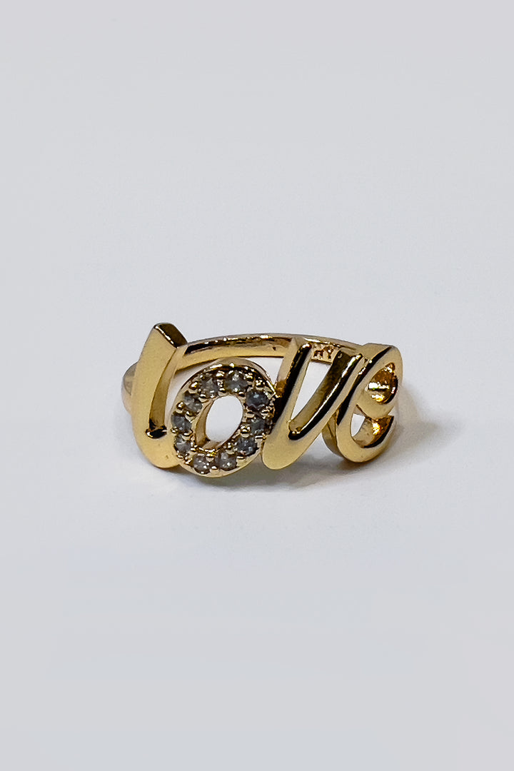 Gold Love Ring - S23 - WJW0046