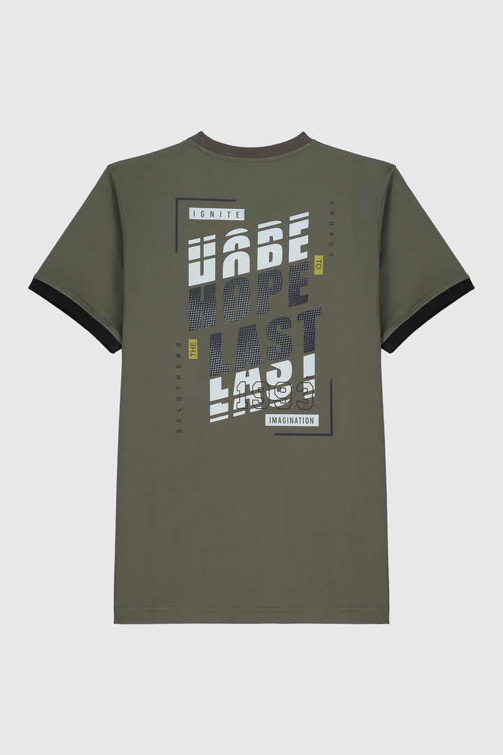 Green Hope to the Last Graphic T-Shirt - S23 - MT0303R