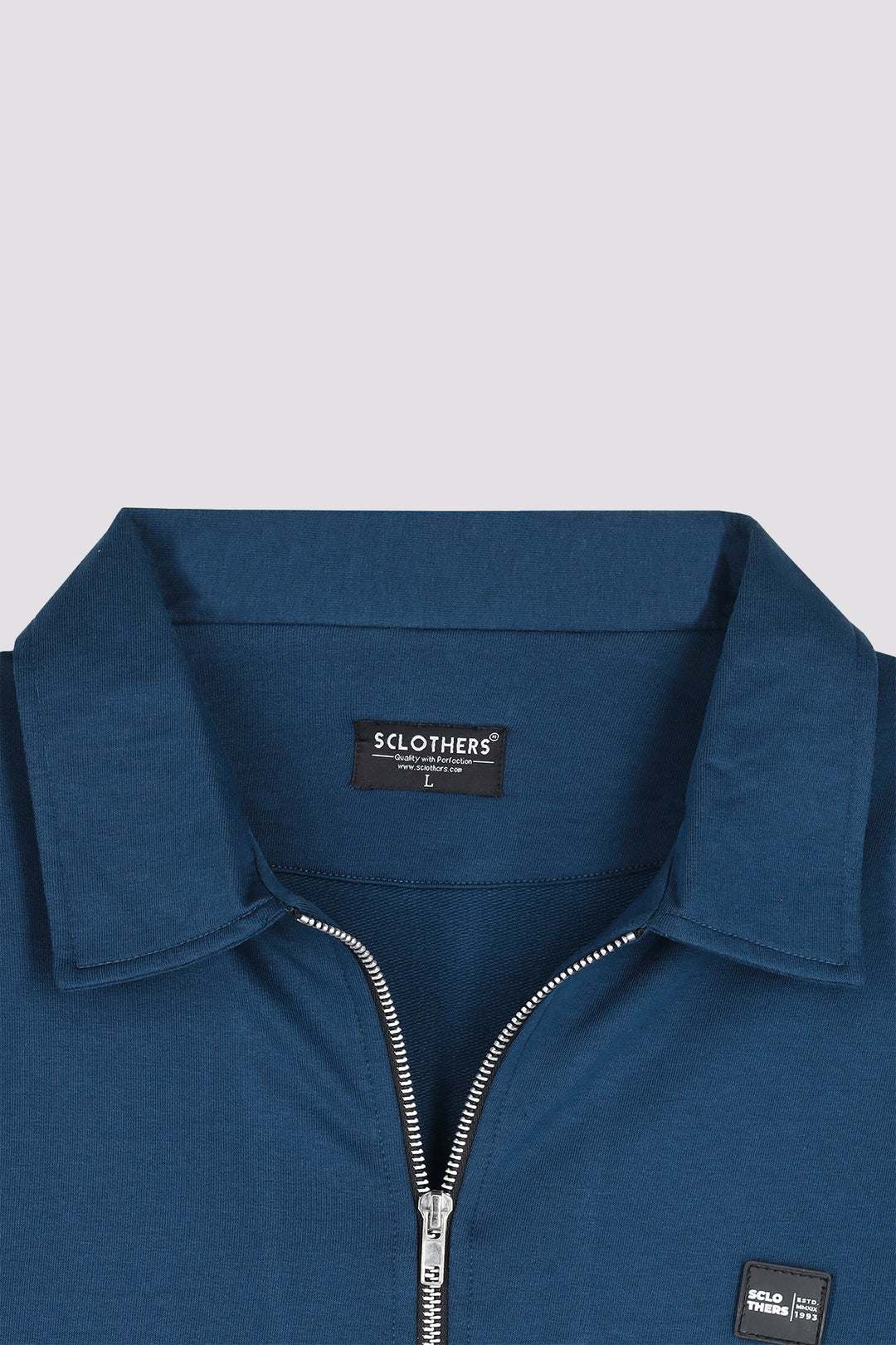 Sclothers Blue Zipper Jacket - W23 - MJ0013R