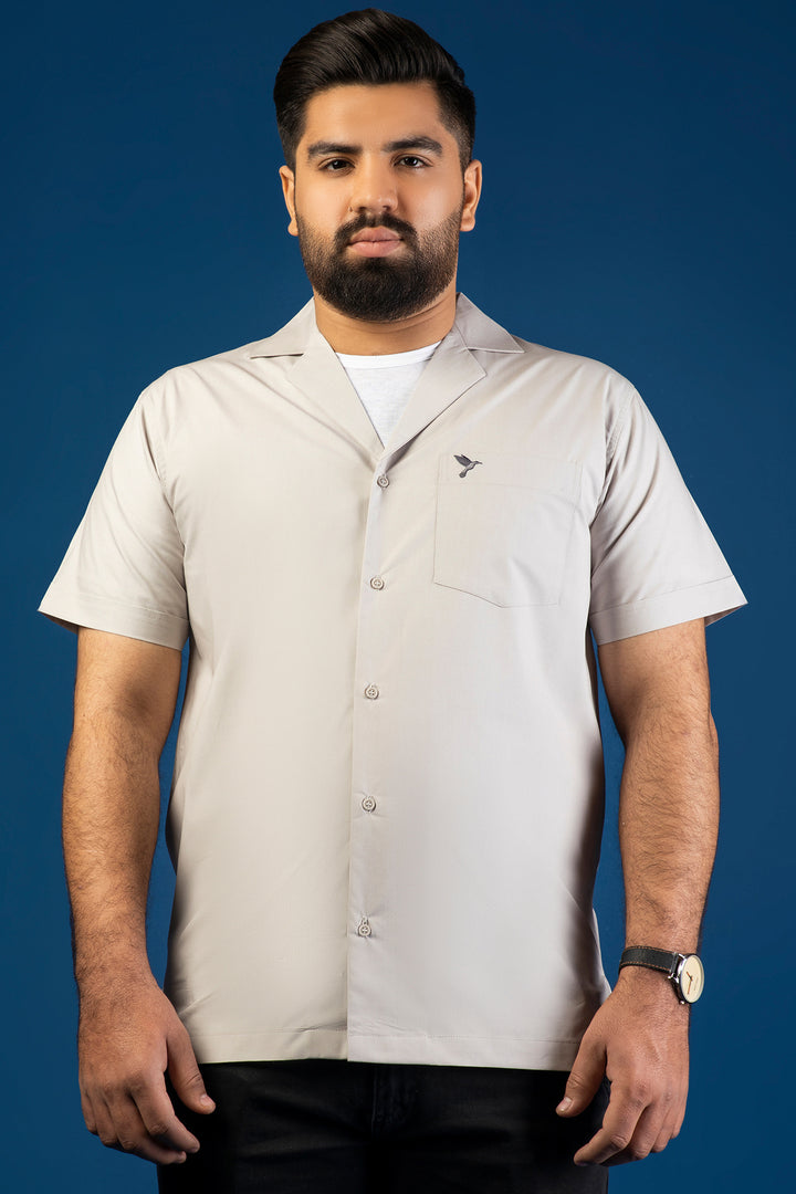 Grey Stone Casual Resort Shirt (Plus size) - A24 - MS0075P