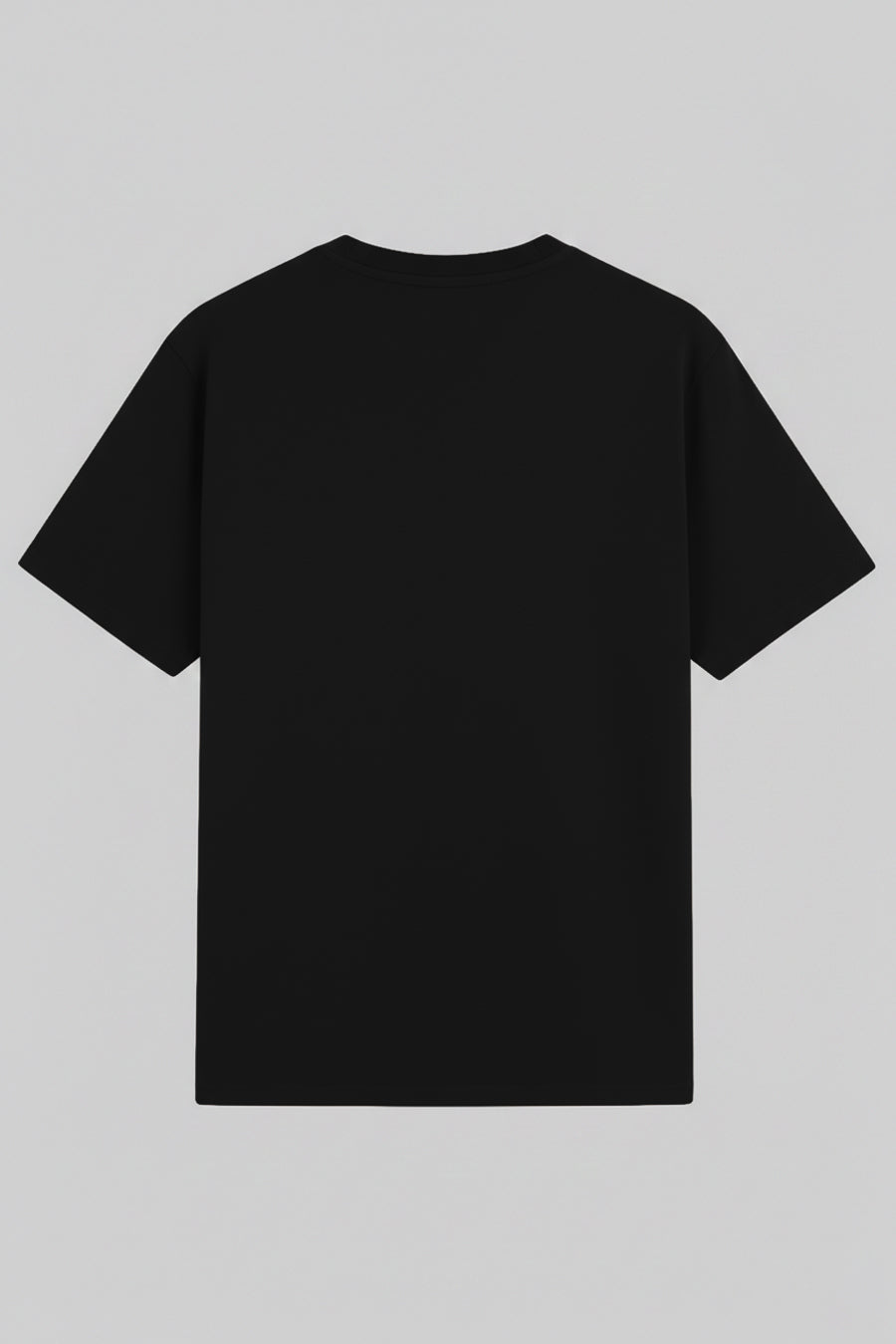 Black Monaco Graphic Printed T-Shirt - (Plus size) - S26 - MT0537P