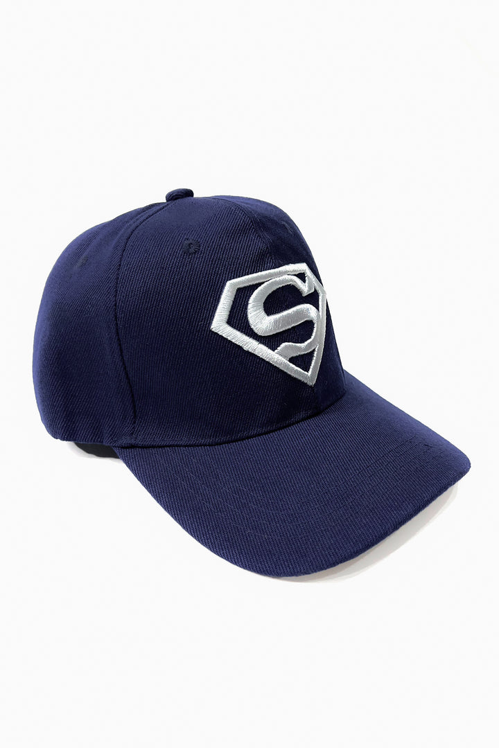 Blue Superman Embroidered Baseball Cap - W23 - MCP057R