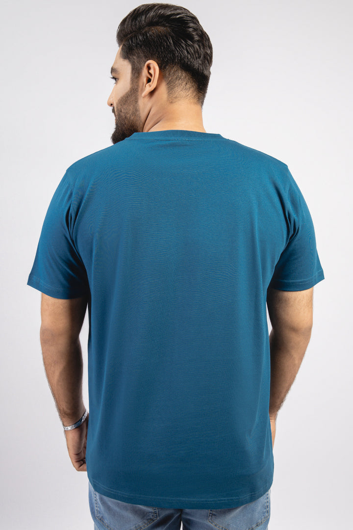 Legion Blue Outlaw Graphic T-Shirt (Plus Size) - S23 - MT0309P