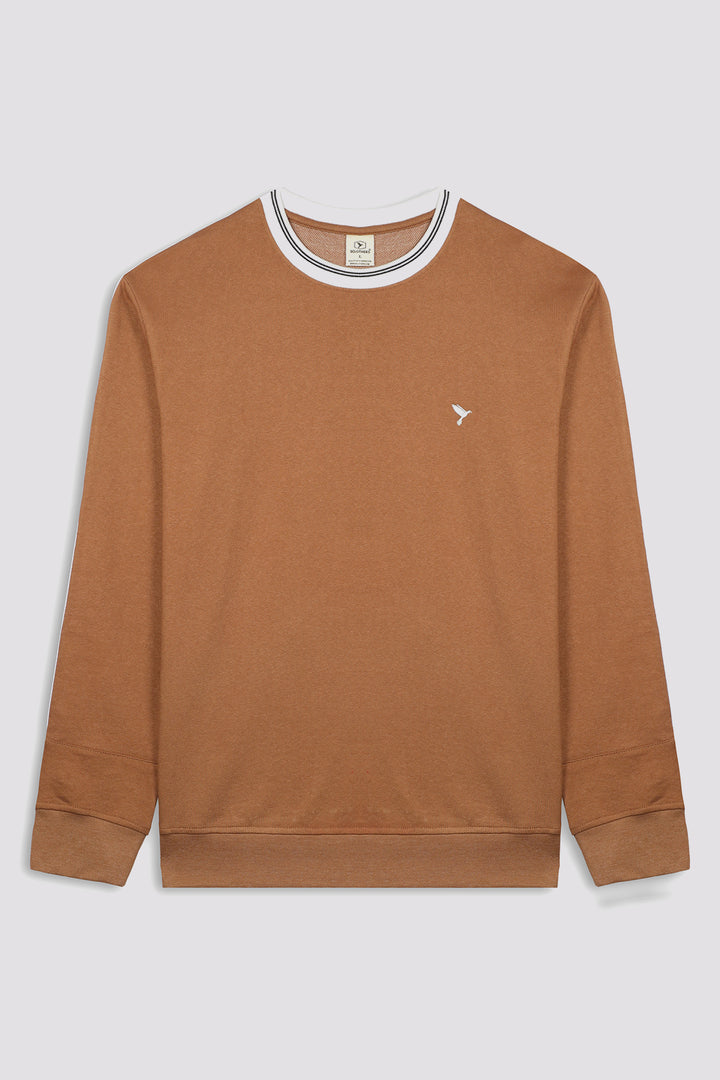 Sclothers Brown Heritage Sweatshirt (Plus Size) - W23 - MSW082P