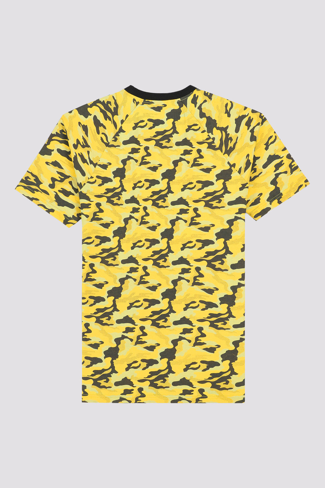 Yellow Camo Printed T-Shirt - A24 - MT0325R