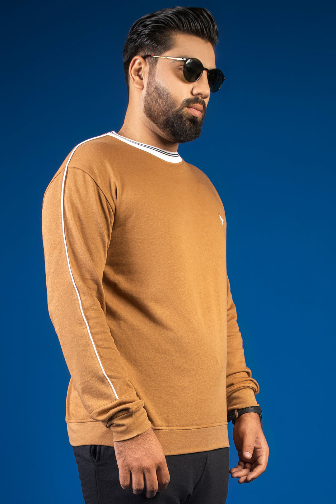 Sclothers Brown Heritage Sweatshirt (Plus Size) - W23 - MSW082P