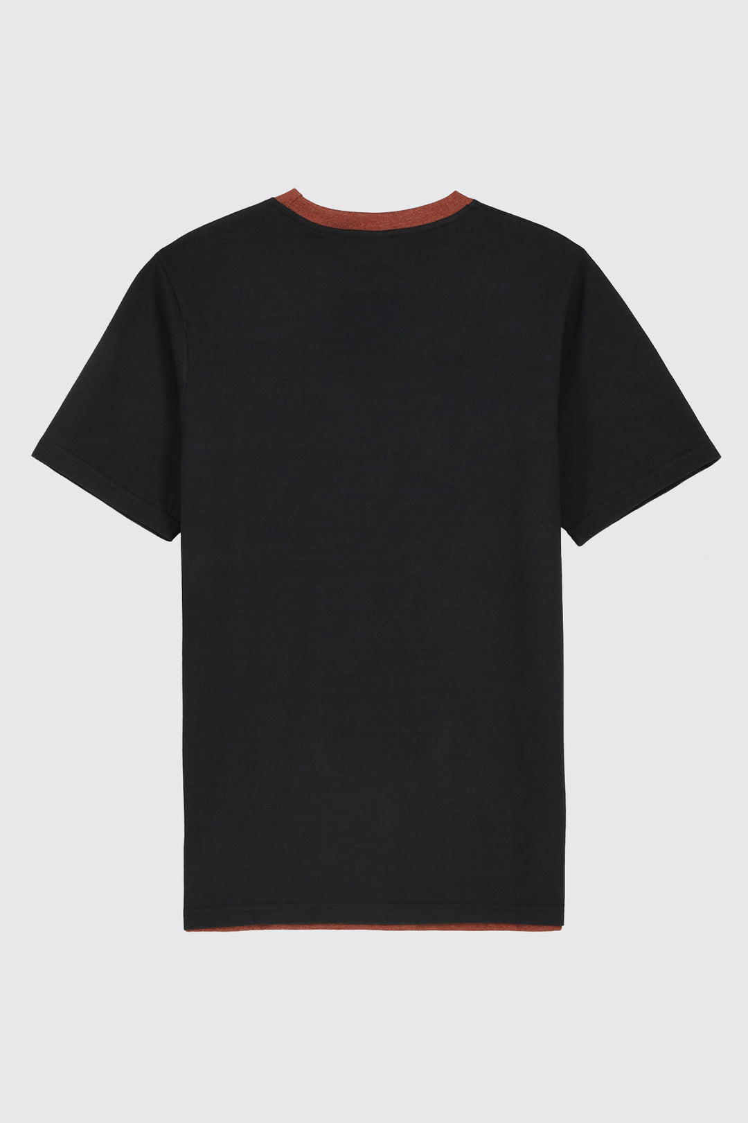 Redemption Melange Brown Graphic T-Shirt (Plus Size) - A23 - MT0290P