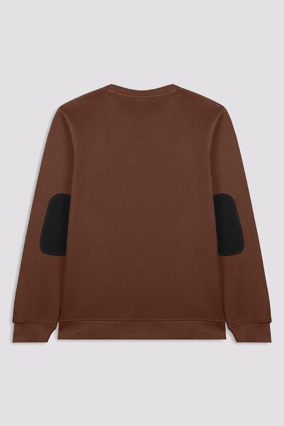 Brown Resolute Embroidered Sweatshirt - W22 - MSW057R