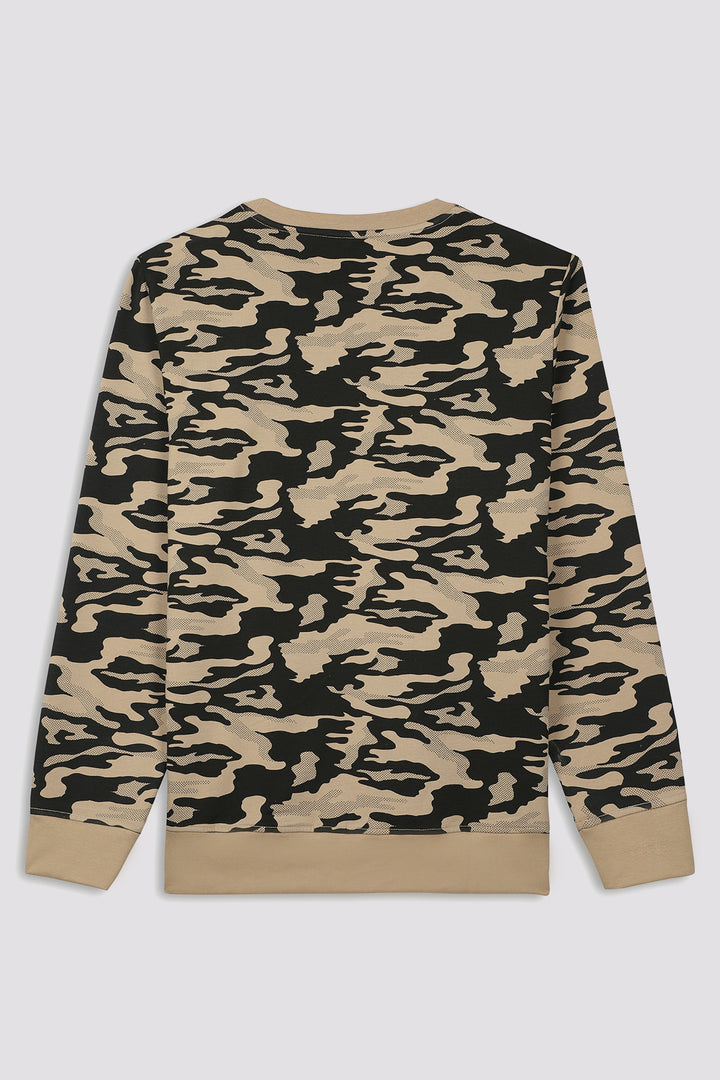 Black Camo SCLO Sweatshirt (Plus Size) - W23 - MSW085P