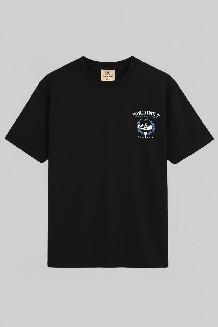 Black Circuit Archive Graphic Printed T-Shirt - (Plus size) - S26 - MT0543P