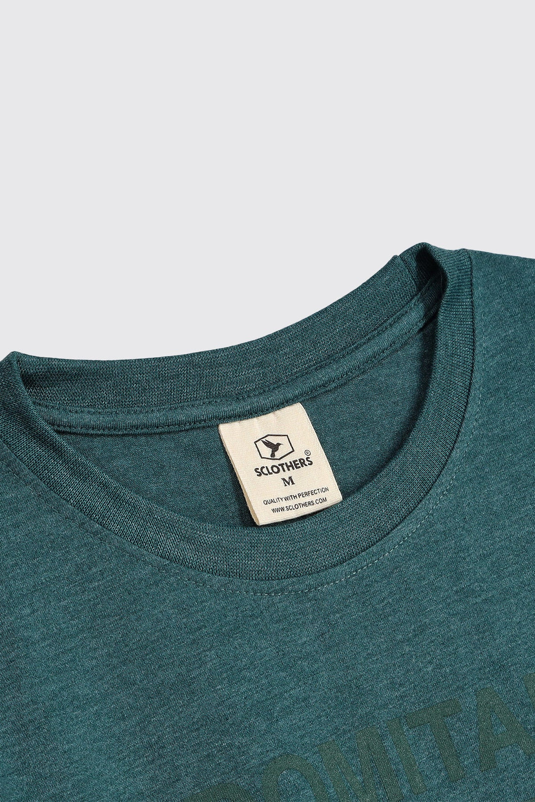 Daring Teal Melange T-Shirt - A23 - MT0299R