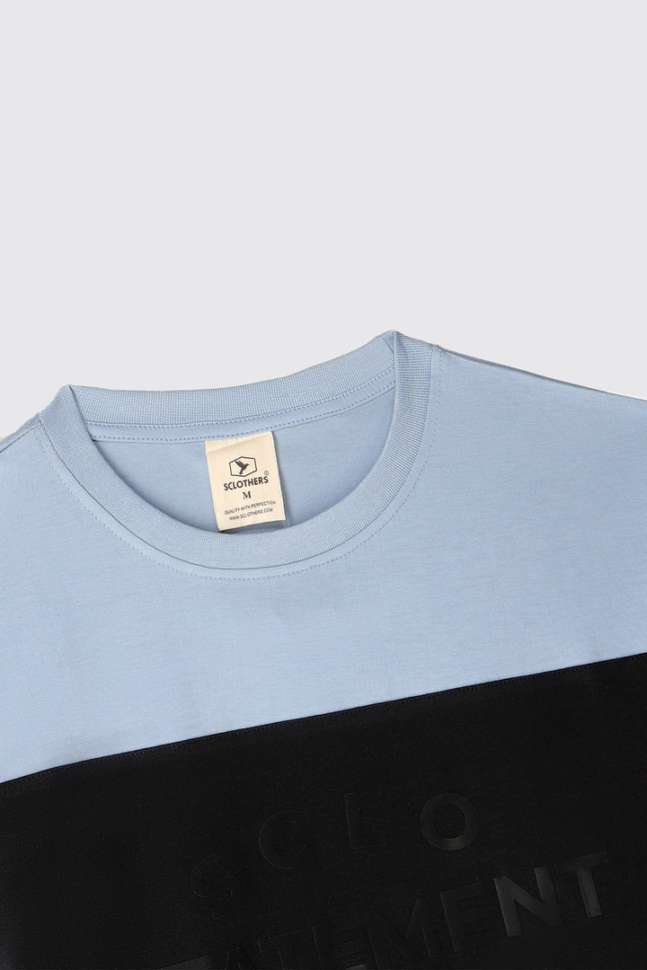Blue SCLO Statement T-Shirt (Plus Size) - S23 - MT0302P