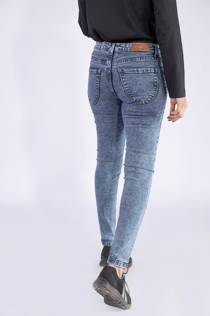 Skinny Fit Mid Wash Jeans  - W21 - WDJ0002
