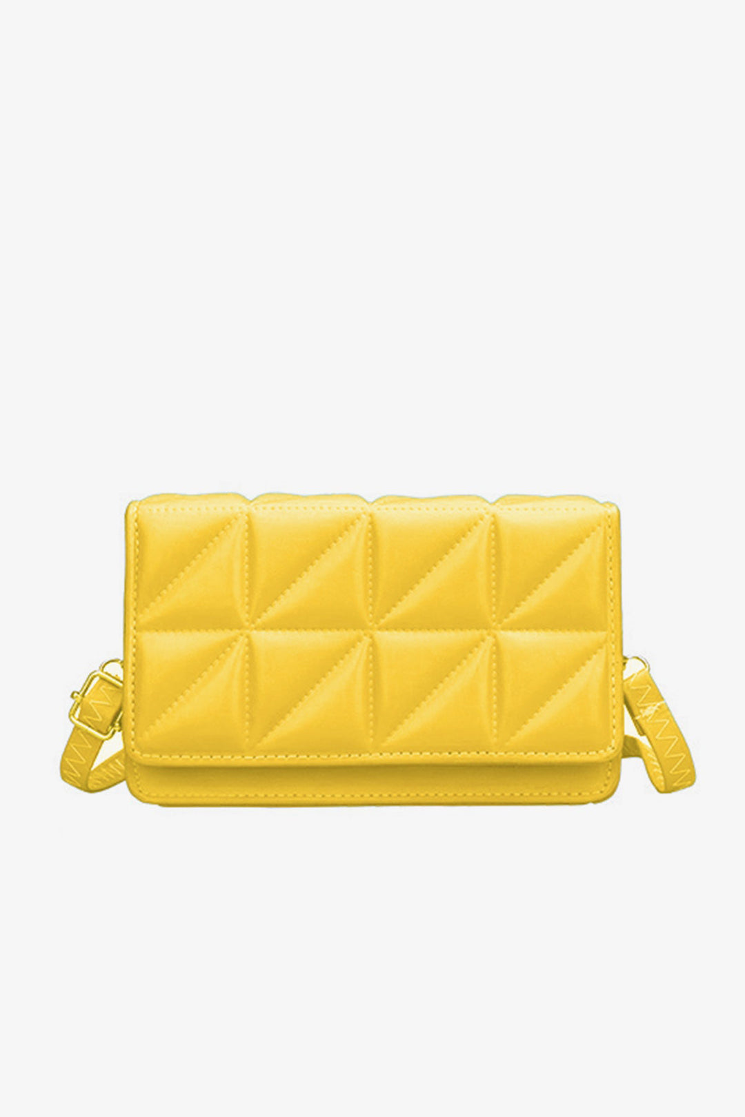 Yellow Sling Leather Bag - A23 - WHB0057