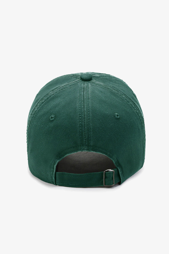Teal "Brave" Embroidered Cap - S23 - MCP111R