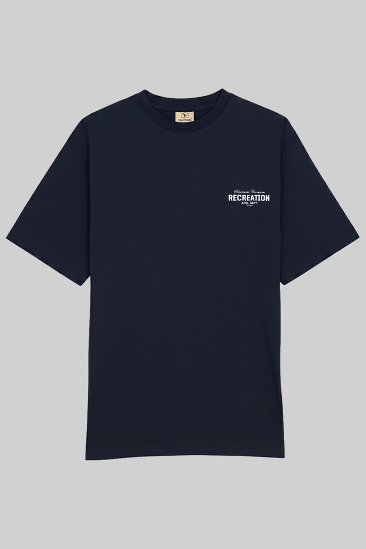 Pack of 3 Graphic Oversized T-Shirts Navy - Brown - Green  (Plus Size) - S26 - MT0810P