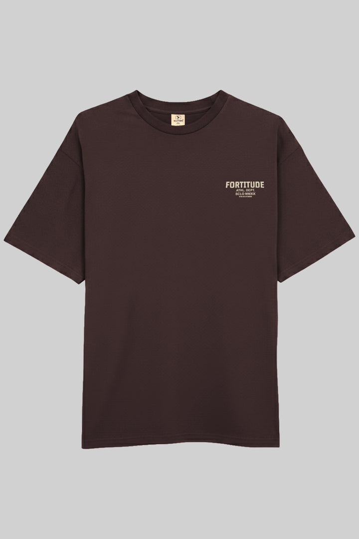 Pack of 3 Graphic Oversized T-Shirts Navy - Brown - Green  (Plus Size) - S26 - MT0810P