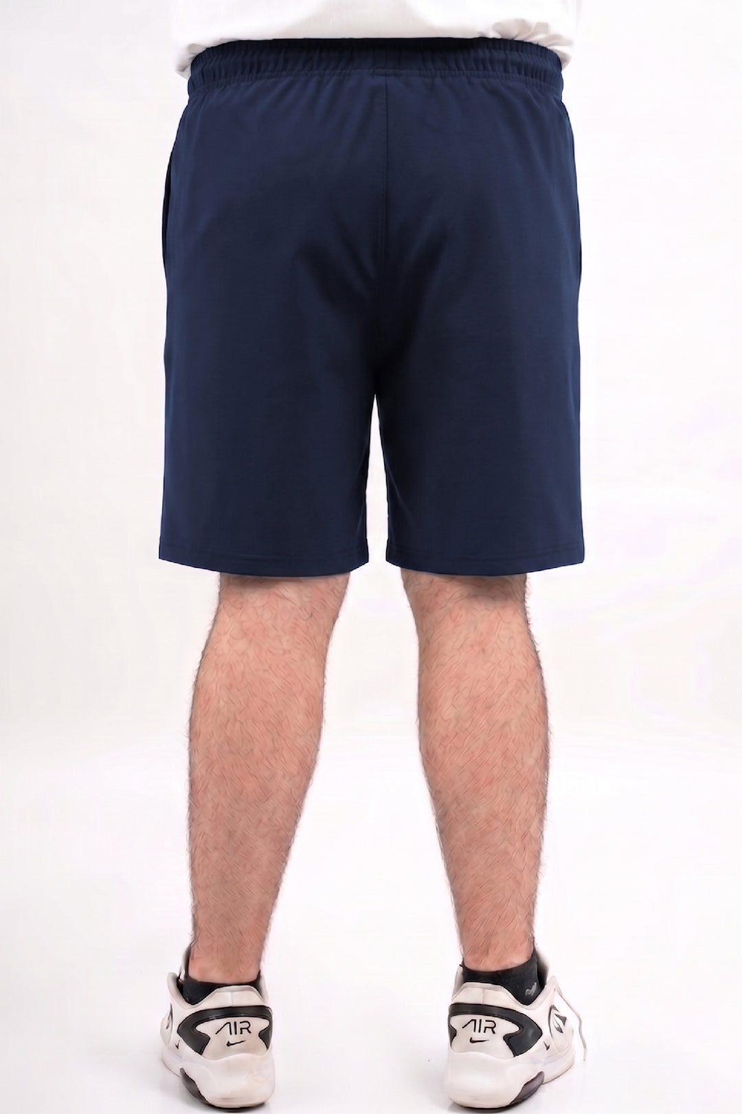 Navy Terry Shorts (Plus Size) - S26 - MSH061P