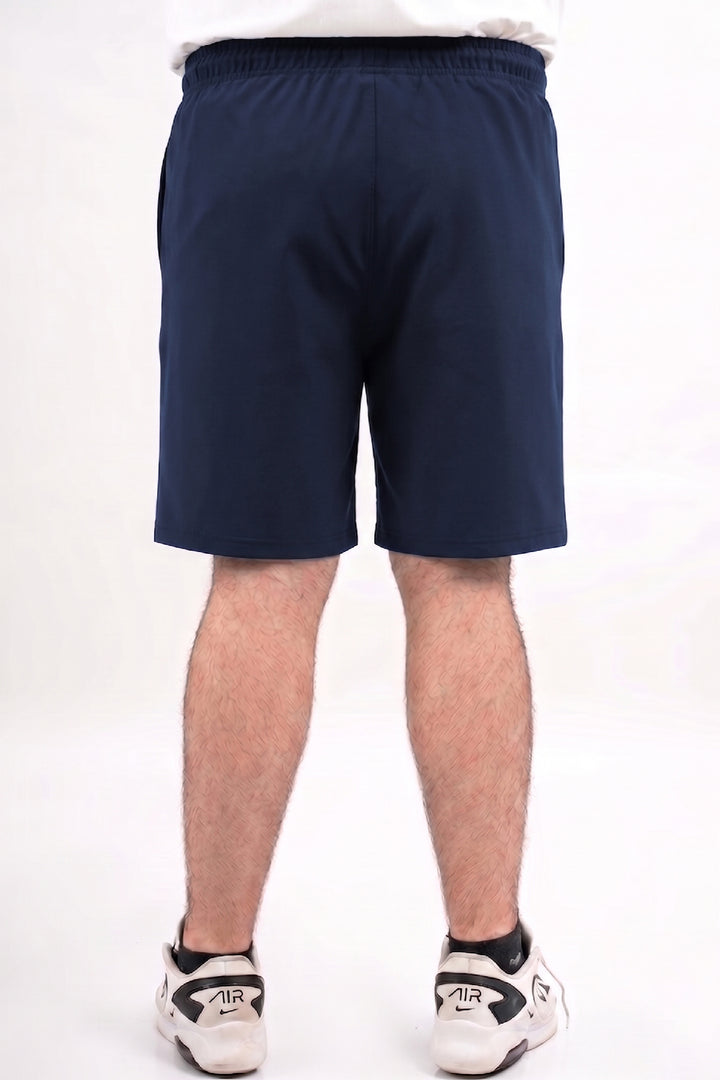 Navy Terry Shorts (Plus Size) - S26 - MSH061P