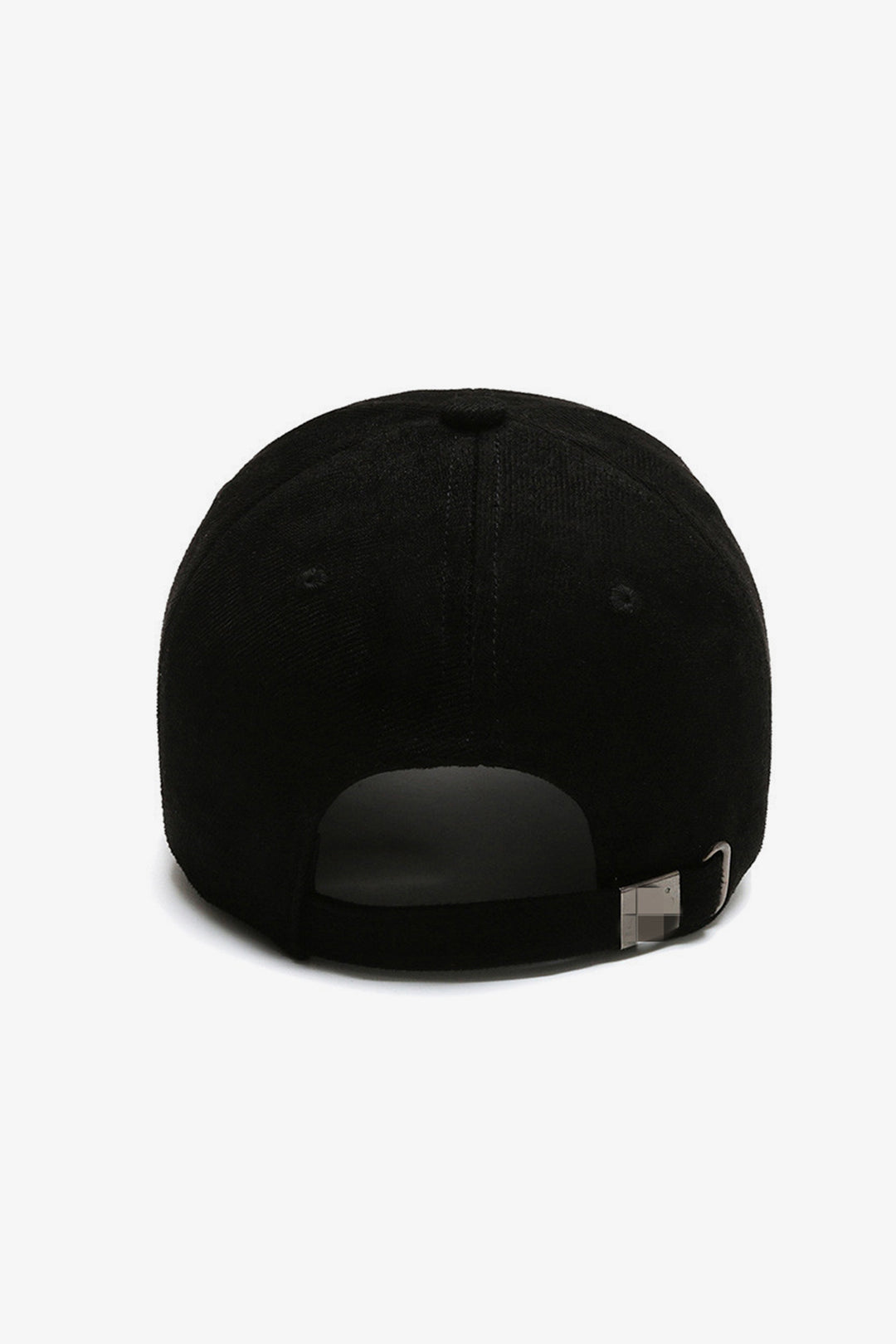 Be Yourself Black Embroidered Casual Cap - S23 - MCP089R