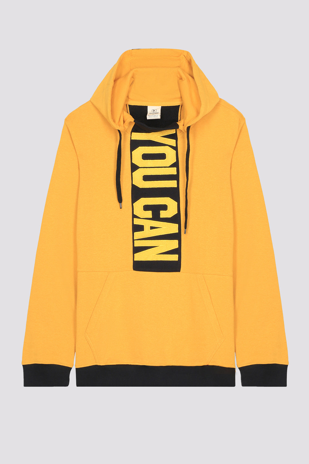 Yellow Embroidered Hoodie - W22 - MH0052R