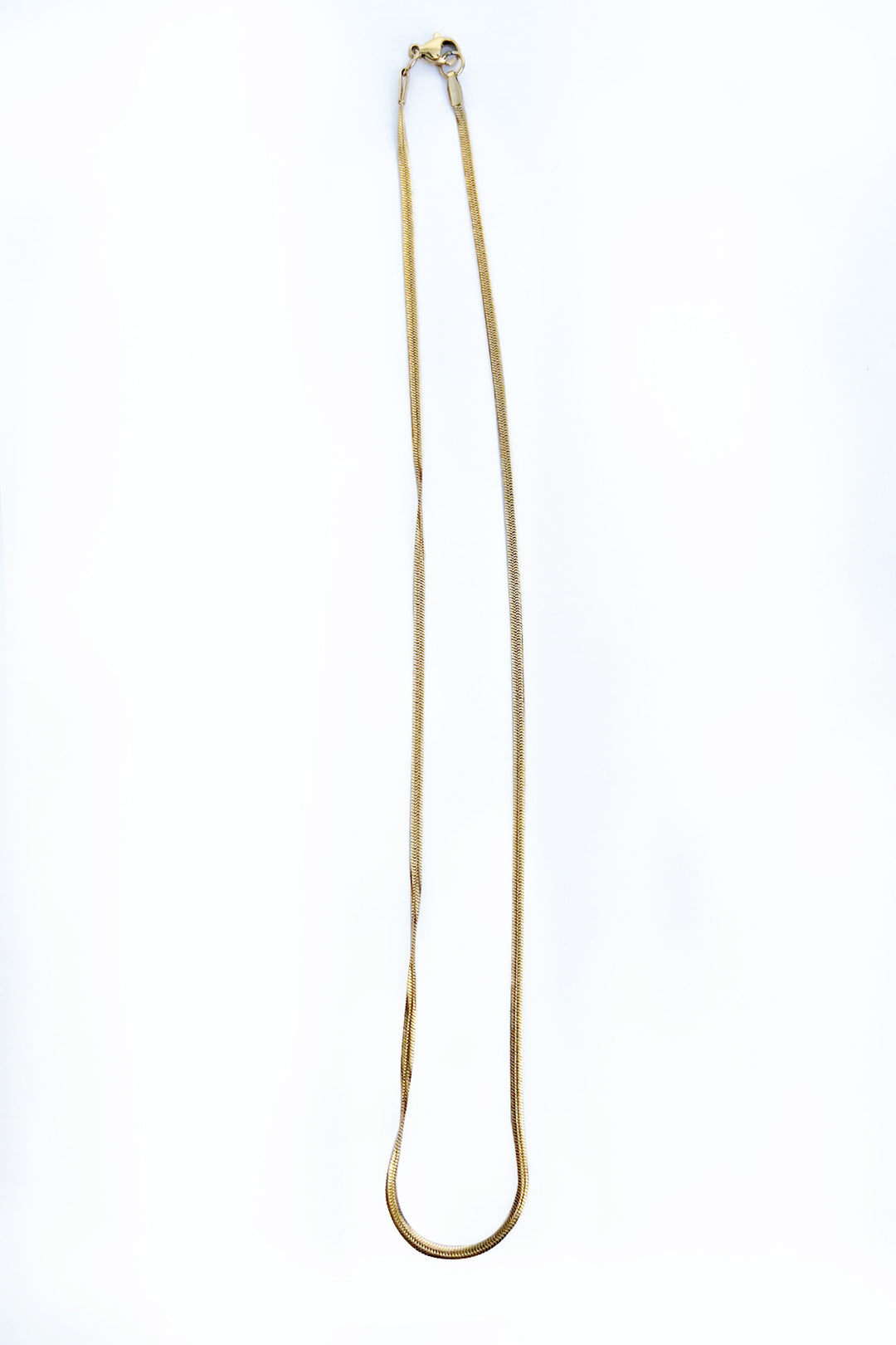 Golden Whisper Minimalist Chain - S23 - WJW0033