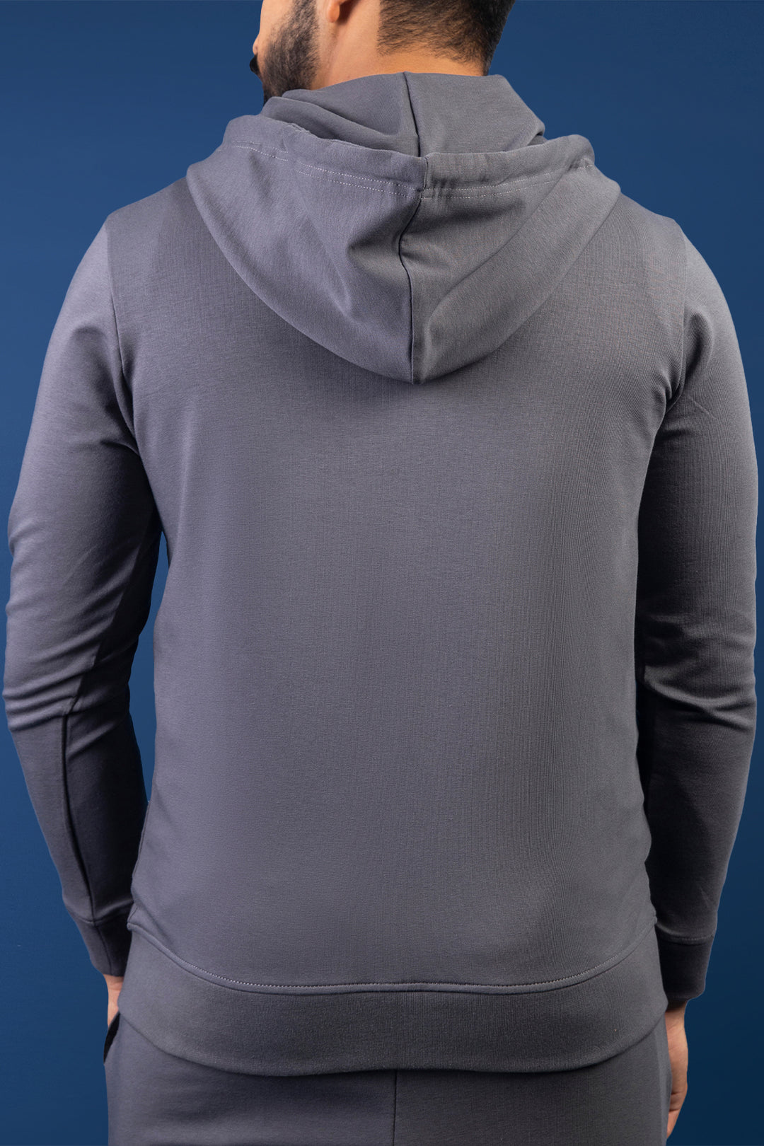 Grey New Sclothers Zipper Hoodie - W23 - MH0061R