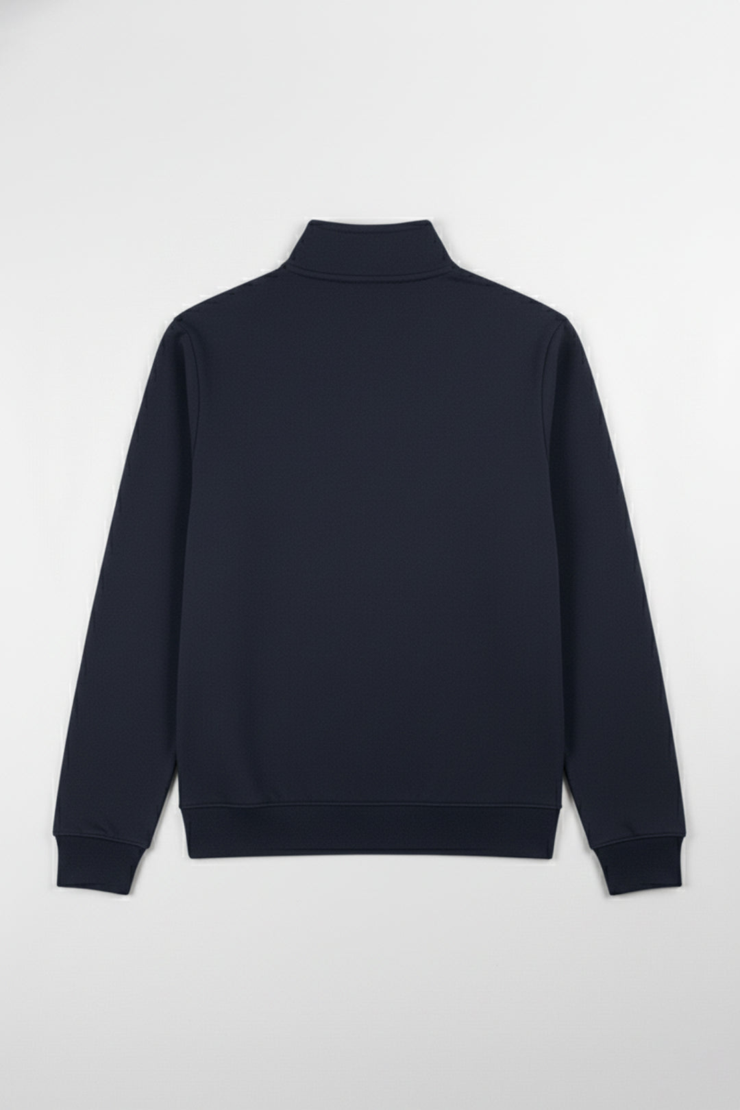 Navy Mock Neck Zip Sweatshirt - W25 - MSW106R