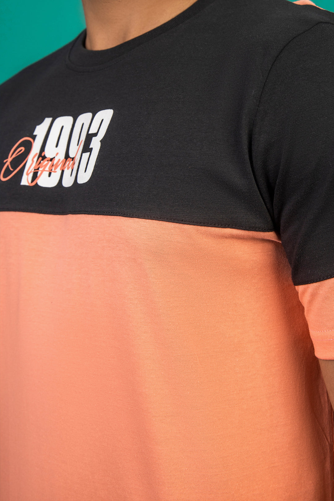Original 1993 Orange & Black T-Shirt - A23 - MT0287R