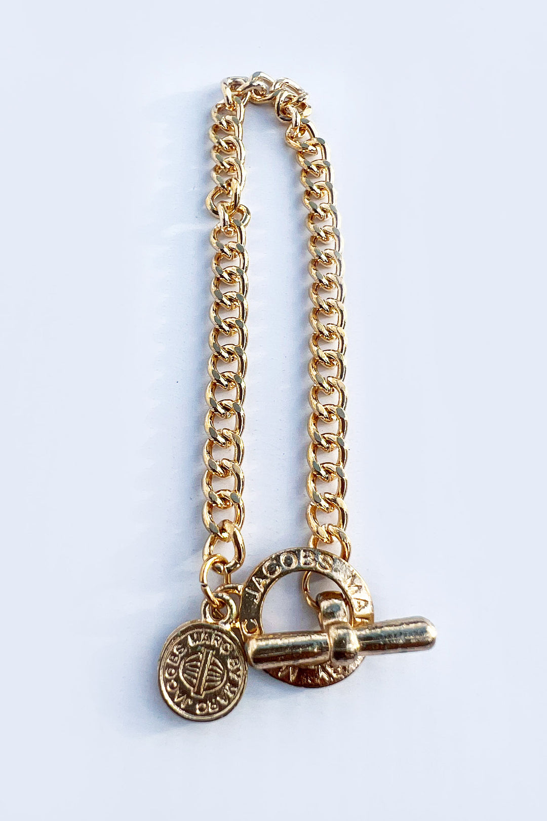 Albert Chain with T Bar and Fob - S23 - WJW0078