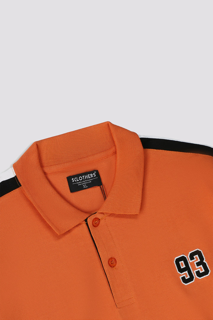 Orange 93 Embroidered Polo Shirt - S23 - MP0220R
