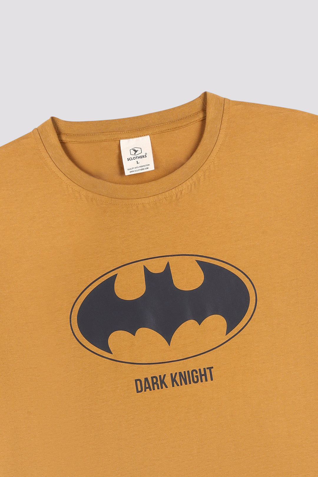 Mustard Batman Graphic T-Shirt - A24 - MT0320R