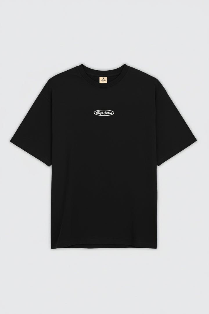 Zero Limits Oversized Graphic T-Shirt – Black (Plus Size) - S26 - MT0518P