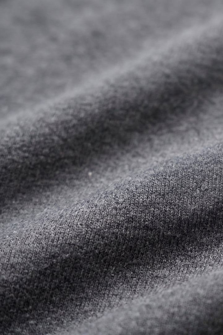 Charcoal Crew Neck Jersey T-Shirt - (Plus size) - S26 - MT0530P
