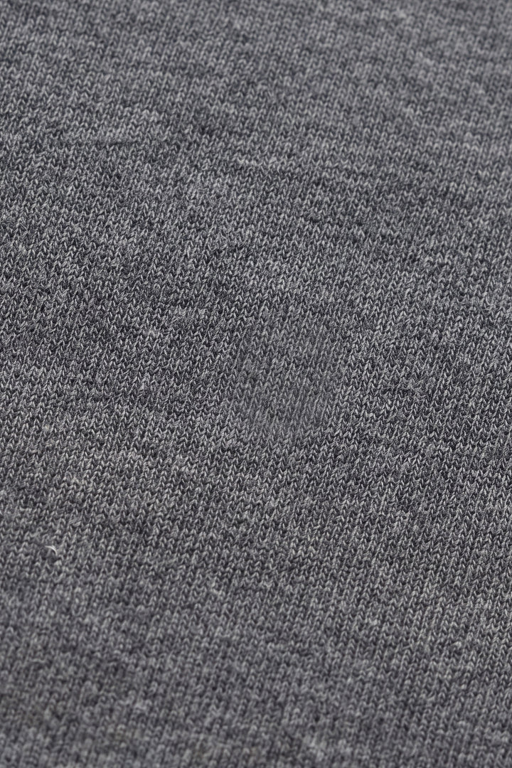 Charcoal Crew Neck Jersey T-Shirt - (Plus size) - S26 - MT0530P