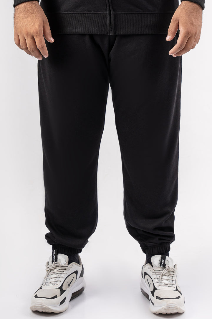 Sclothers Black Coord Set (Plus Size) - W25 - MHC010P