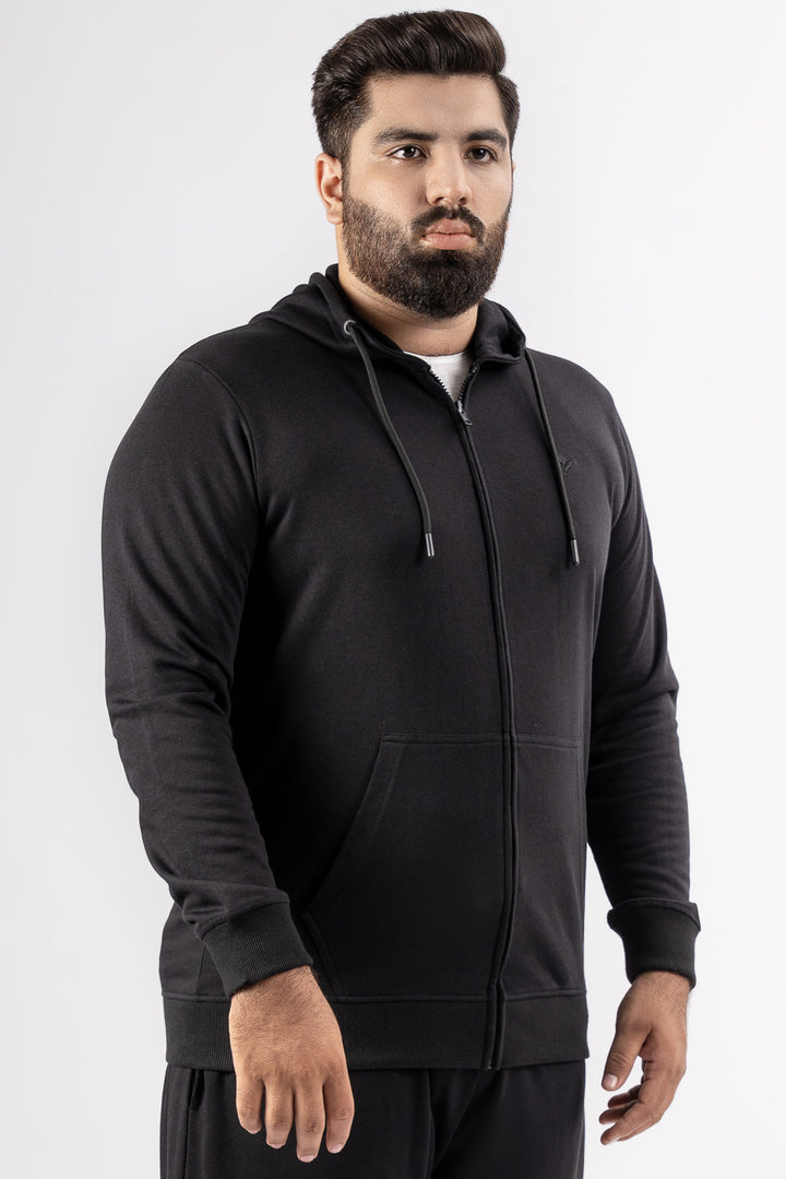 Sclothers Black Coord Set (Plus Size) - W25 - MHC010P