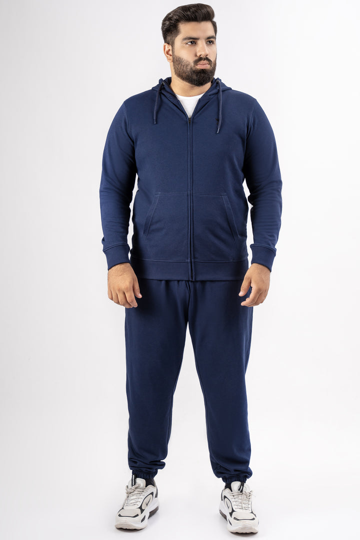 Sclothers Navy Blue Coord Set (Plus Size) - W25 - MHC011P