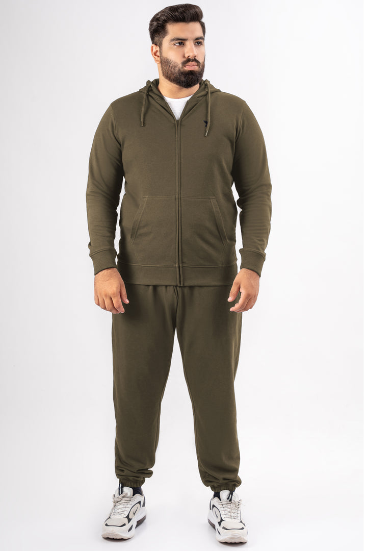 Sclothers Army Green Coord Set (Plus Size) - W25 - MHC012P