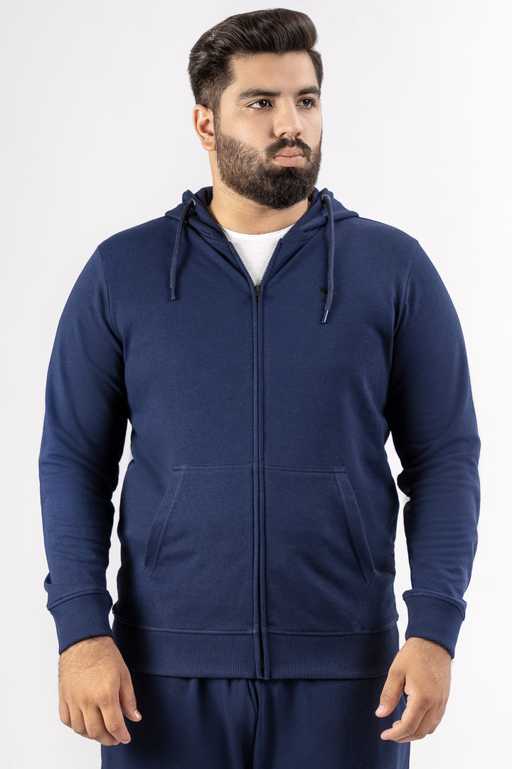 Sclothers Navy Blue Coord Set (Plus Size) - W25 - MHC011P