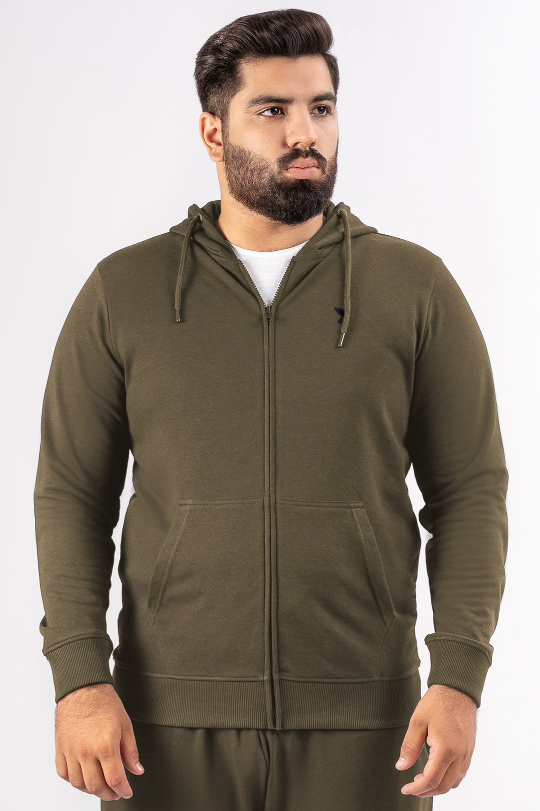 Sclothers Army Green Coord Set (Plus Size) - W25 - MHC012P