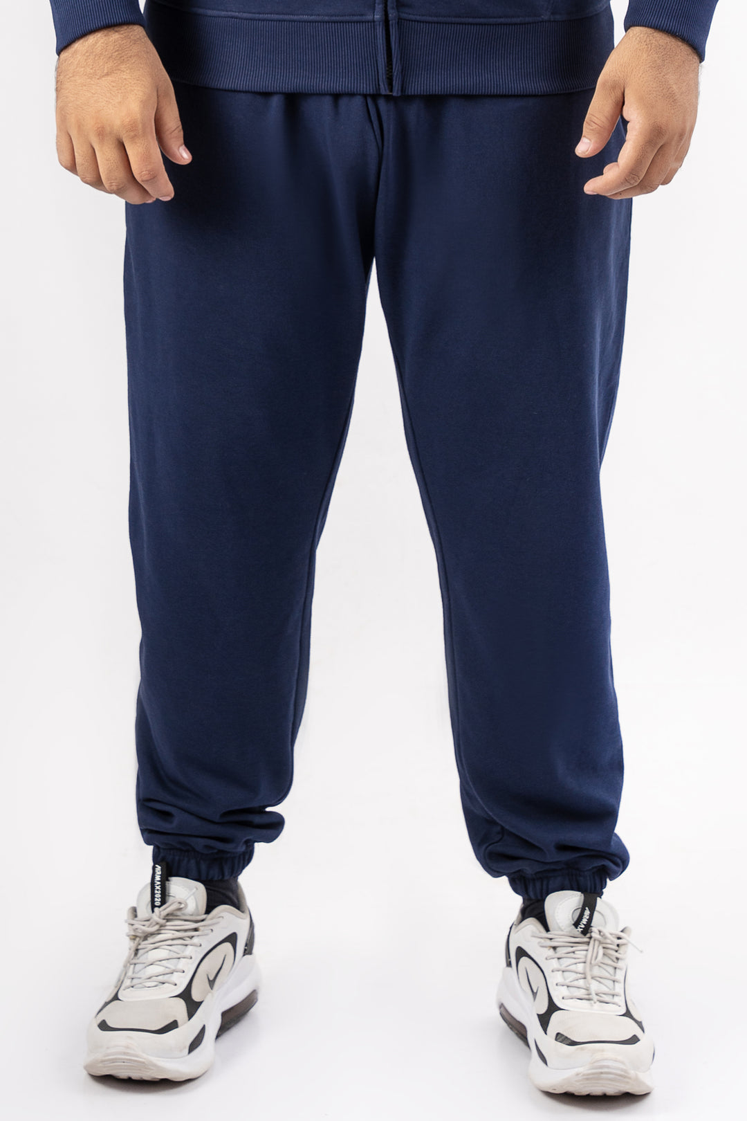 Sclothers Navy Blue Coord Set (Plus Size) - W25 - MHC011P