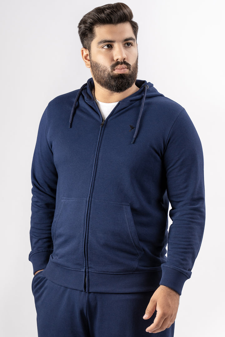 Sclothers Navy Blue Coord Set (Plus Size) - W25 - MHC011P