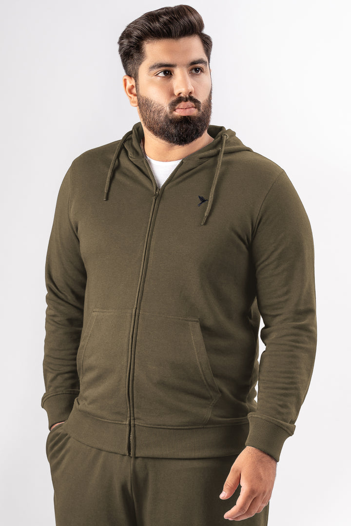 Sclothers Army Green Coord Set (Plus Size) - W25 - MHC012P