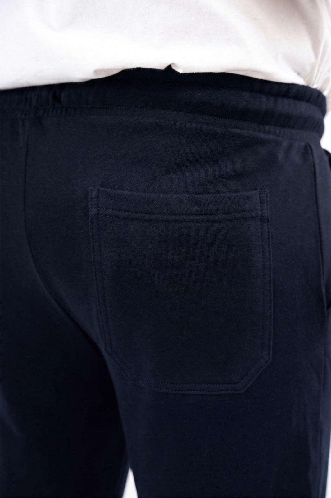 Navy Terry Shorts (Plus Size) - S26 - MSH055P